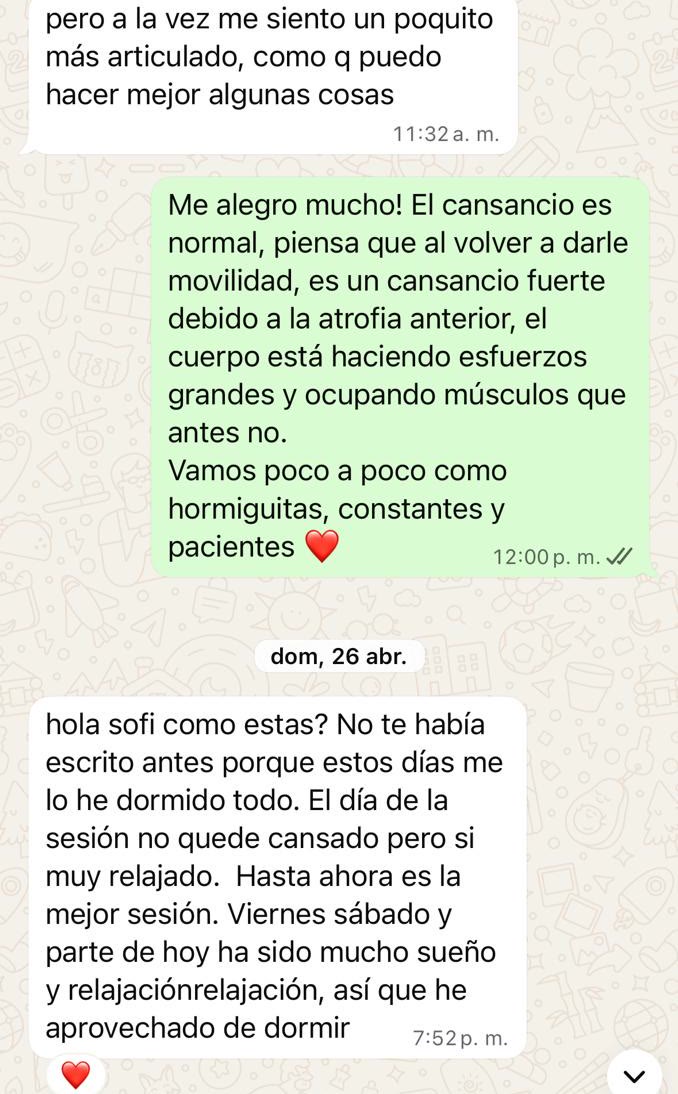 Mensaje de WhatsApp